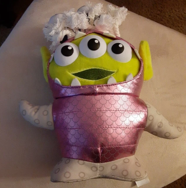 DISNEY MONSTERS INC Toy Story Crane Machine Alien Dressed as Boo Plush