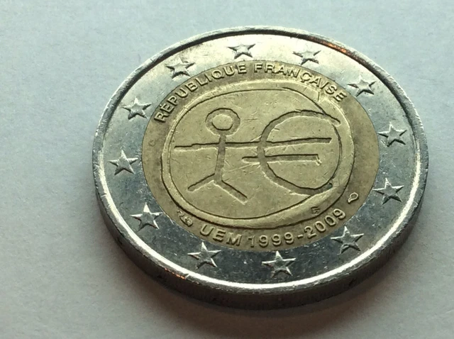 2 Euro Münze Strichmännchen Frankreich Wert 2 EURO MÜNZE Strichmännchen Frankreich, 2009, Fehlprägung EUR 800,00