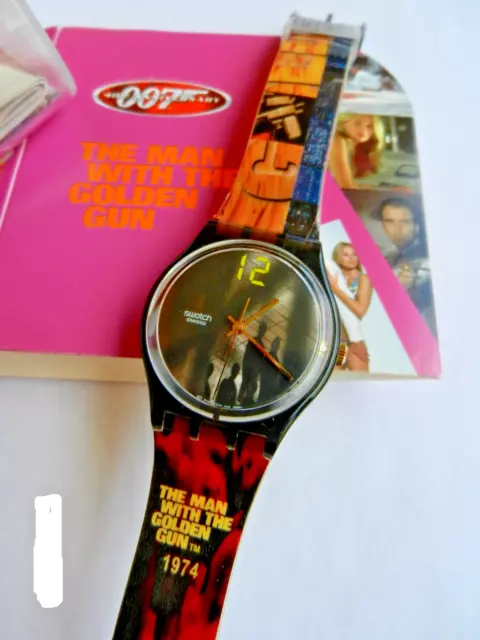 Swatch +007 James Bond-Special + GB210 The Man With the Golden Gun+ New