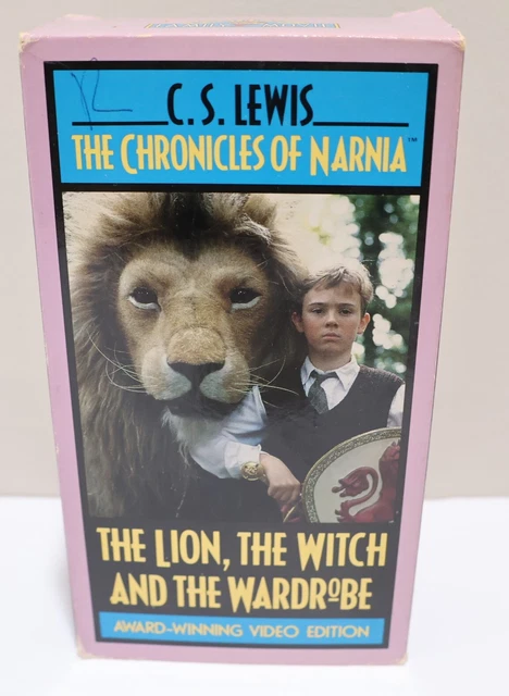 THE LION, THE Witch and The Wardrobe VHS C.S. Lewis Narnia Fantasy ...