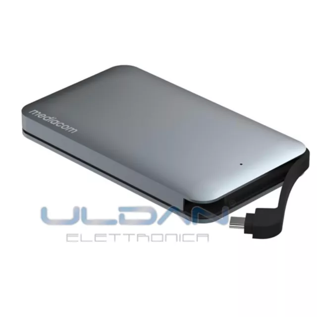 SSK Boîtier de Disque Dur en Aluminium 2,5 USB C 3.1/3.2 Gen2 6 Gbit/s  Adaptateur de Disque Dur Externe avec UASP pour Disque Dur/SSD SATA 2,5