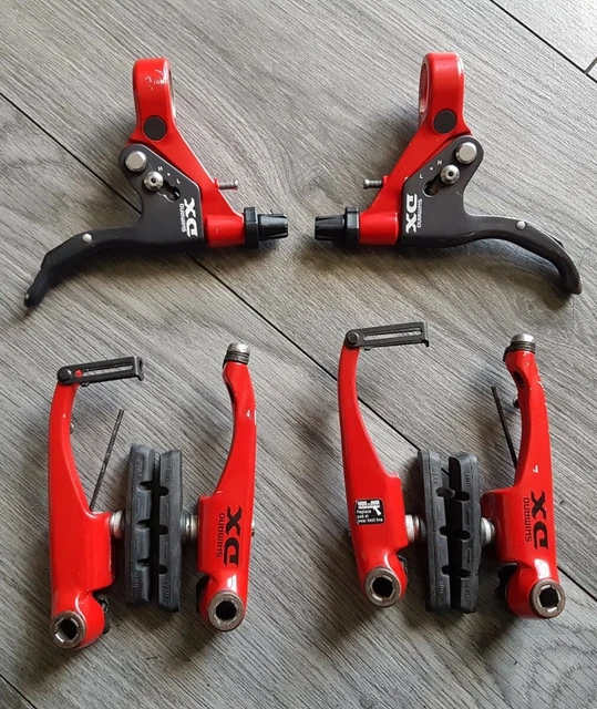 SHIMANO BR-M600 DX ブレーキ & レバー 前後セット SHIMANO BR-M600 DX ブレーキ & レバー 前後セット