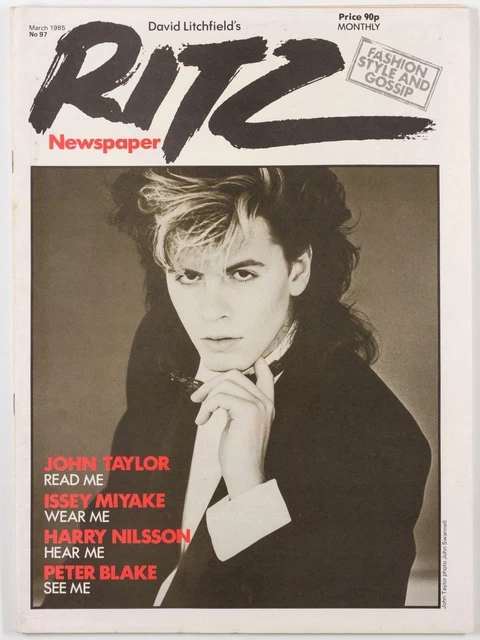 JOHN TAYLOR SUSIE Bick MIYAKE Ritz Mar 1985 97 Gary Oldman JULIAN SANDS ...