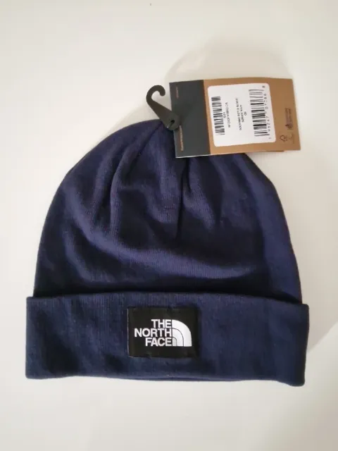 the north face beanie blau