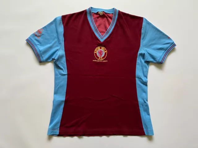 Aston Villa 1882/1983 Home 'Champions Of Europe' Football Shirt Le Coq Sportif