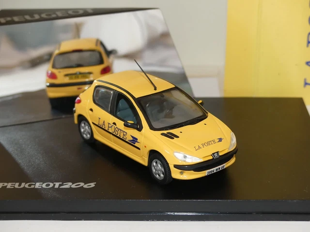 Peugeot 206 La Poste Norev 1:43