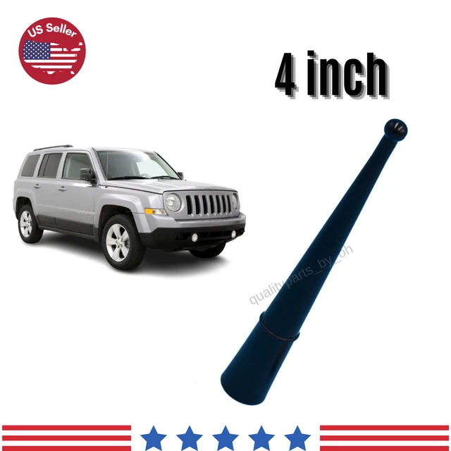 4& INCH REPLACEMENT Am/Fm Radio Black Mast Antenna For Jeep Patriot