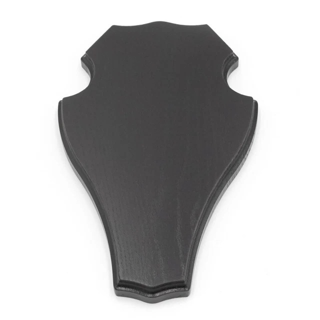 Ciervo Rojo Escudo de Trofeo Romo En Roble Oscuro Altura 28CM Hirschschild 2