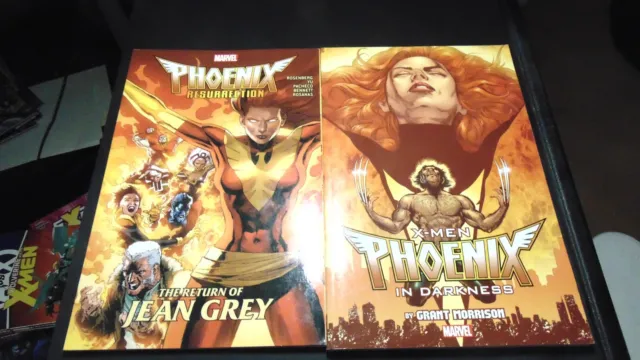 Phoenix Resurrection The Return of Jean Grey  + X MEN IN DARKNESS TPB LOT 2018