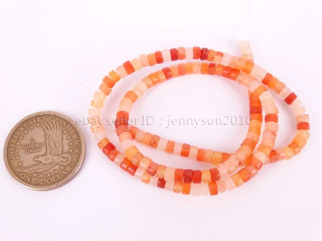 AAA Natural Gemstone Heishi Loose Spacer Beads 2mm x 4mm 15.5'' Inches Strand