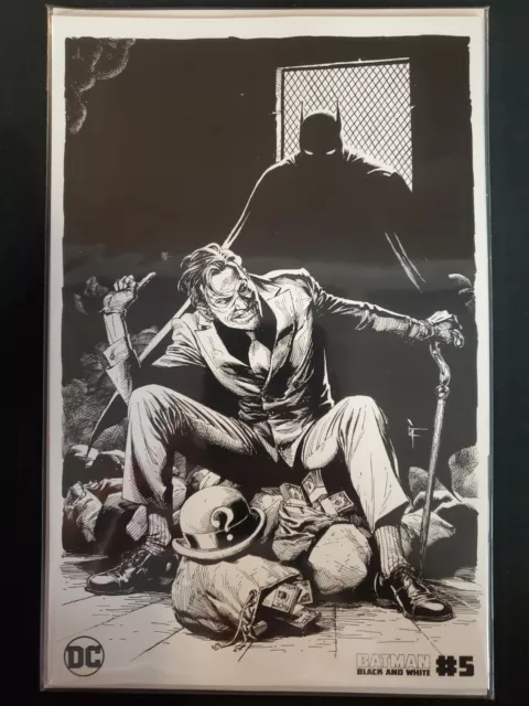 Batman Black and White #5 C Variant 2021 DC NM Comics Book