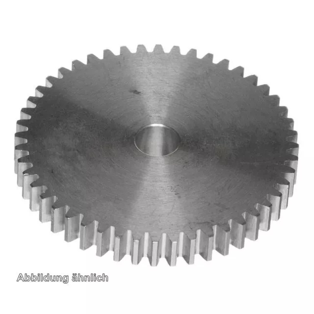 Stirnzahnrad Stahl C45 Modul 6.0, 35 Zähne  1 Stück - Qualität 8-9