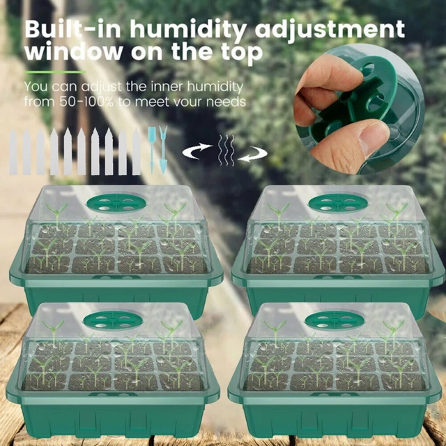 Improve Plant Survival with Adjustable Ventilation Mini Plants