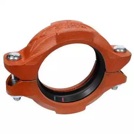 Gruvlok 0390013688 Rigid Coupling, Ductile Iron, 3",Grooved