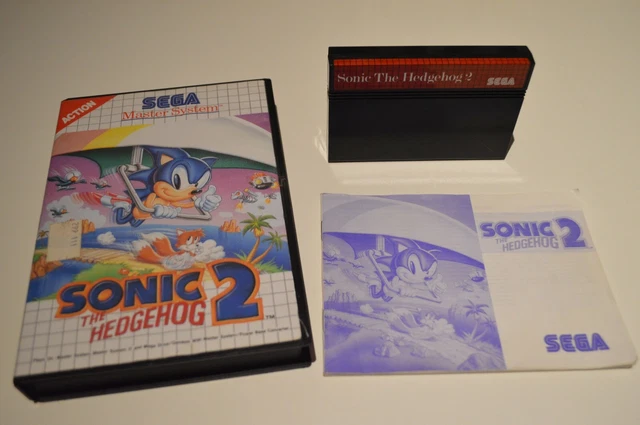 SONIC THE HEDGEHOG 2 Sega Master System Komplett EUR 14,99 - PicClick DE
