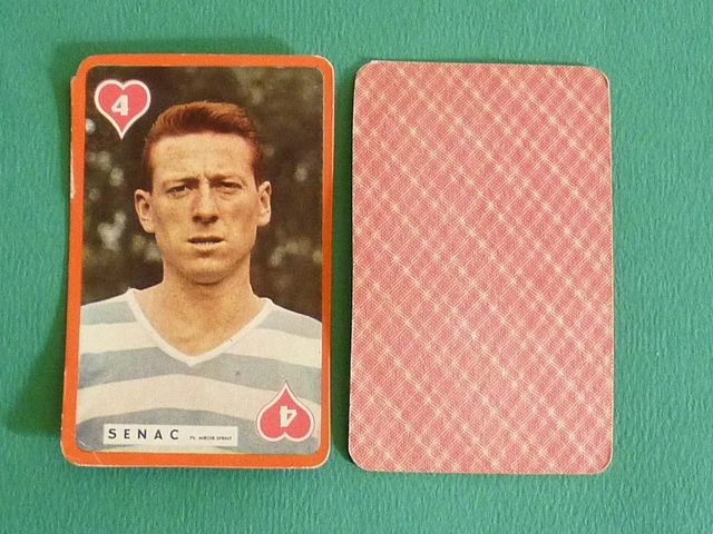 Carte De Collection Foot Mahjoub – Montpellier / RC Paris – Miroir-Sprint 1959-61