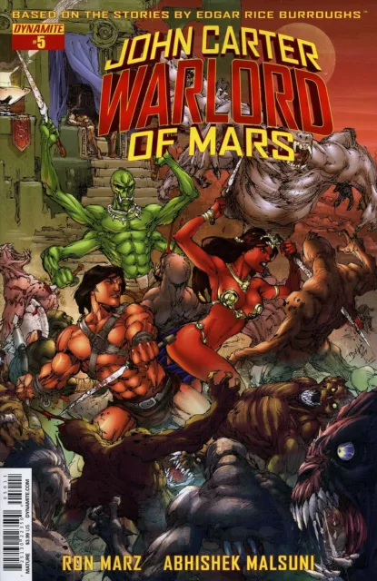 John Carter, Warlord of Mars (2nd Series) #5A VF; Dynamite | we combine shipping
