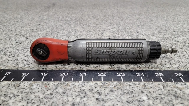 Snap-On Tools FAR25 Compact Pneumatic Air Ratchet 1/4" Drive Made in USA a-x