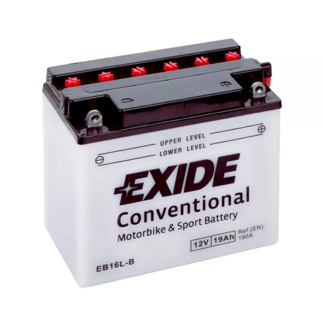 Batterie moto Exide EB16L-B YB16L-B 12v 19ah 190A