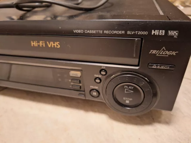 Vcr Sony Combo Hi8+Vhs Slv-T2000