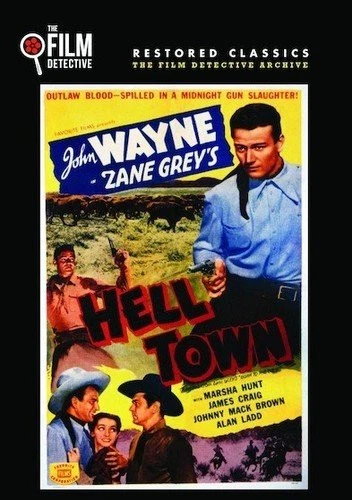 HELL TOWN (THE Film Detective Restored Version) (DVD) John Wayne (US ...