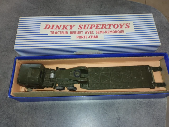 Dinky Toys Supertoys 1/43 Berliet N°890 - Porte-Char - Véhicule Militaire France