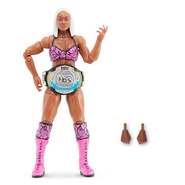 AMAZON EXCLUSIVE AEW Jade Cargill Elite Wrestling Action Figure Toy WWE