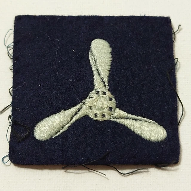 British Ranks Propeller Look BRITISH RAF Royal Air Force Rank patch three blade propeller £9.80 ...