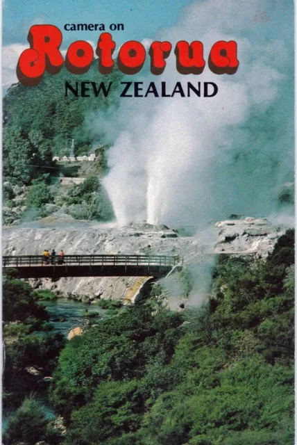 Camera on Rotorua New Zealand Travel Booklet msc13