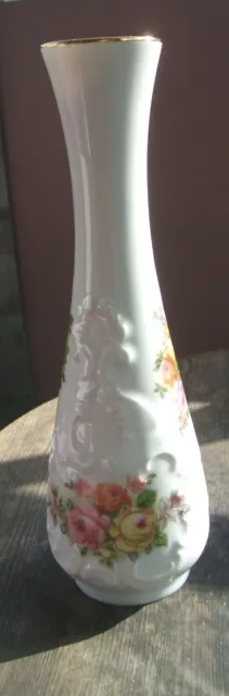 Royal KPM Bavaria Porzellan Vase Blumendekor