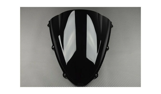 Avdb-moto Windschild Für Kawasaki Z750 2004-2006 - Schwarze Polycarbonat Scheibe