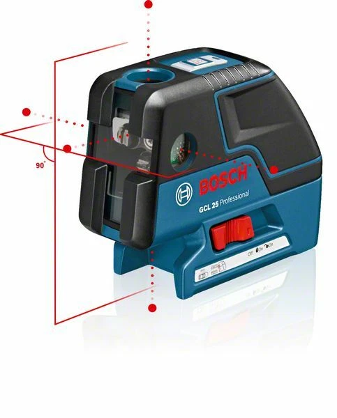 Bosch Kombilaser Gcl 25, Con Custodia Protettiva E Treppiede Costruzione BT 150