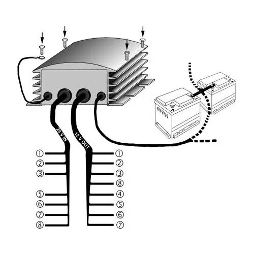 1 Spannungswandler HELLA 5DS 008 125-001