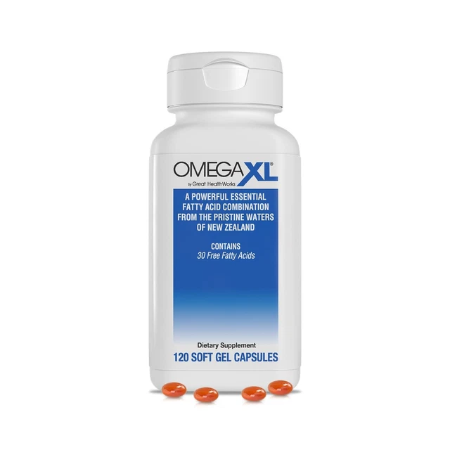 OMEGAXL NATURAL JOINT & Muscle Health, Mobility Support Supplement