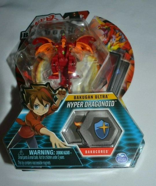 Bakugan B1 Pyrus Bronze - Bakou Attaque Bronze Or - DRAGONOÏDE CLASSIQUE