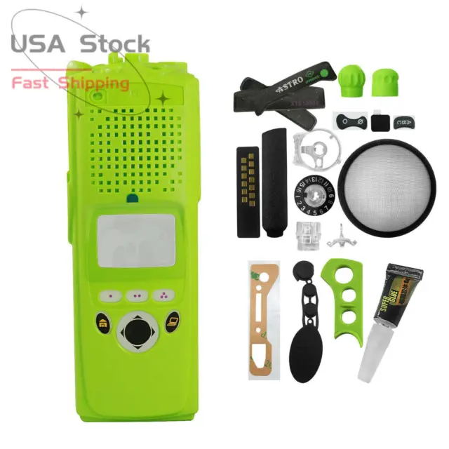 Green Replacement Housing Case For MOTOTRBO XTS5000 Model 2 Radio XTS