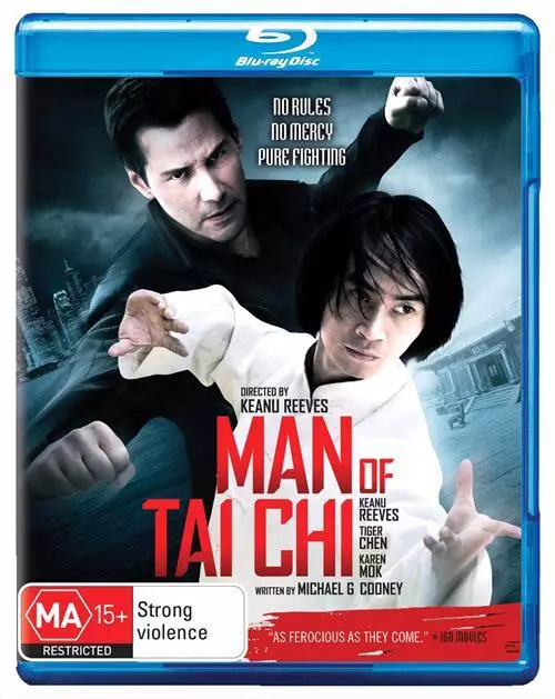 Man Of Tai Chi (Blu-ray,2013) Region B -Australian - NEW+SEALED RARE