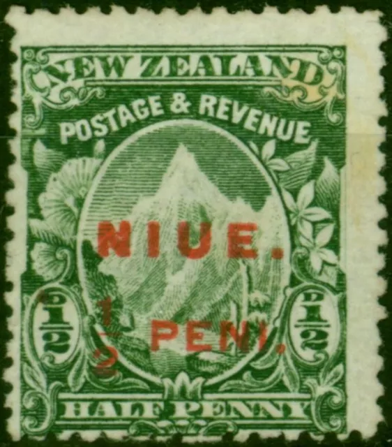 Niue 1902 1/2d Grün SG3 Gute MM