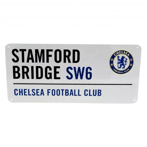 Chelsea FC Official Football Gift Street Sign Metal Door Sign Christmas Birthday