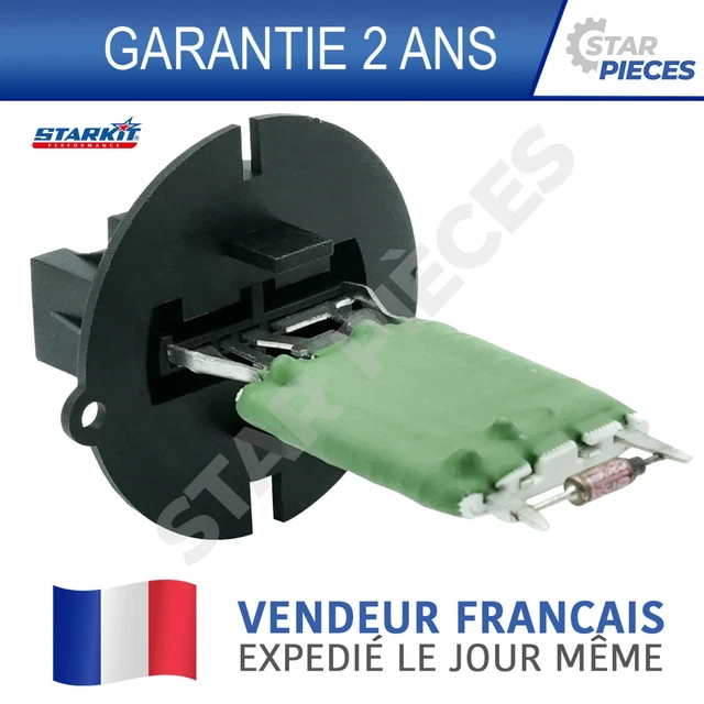 Kit Connecteur + Résistance Chauffage Pulseur D'air Pour Citroën C3, Xsara Picasso, Peugeot 206, 307