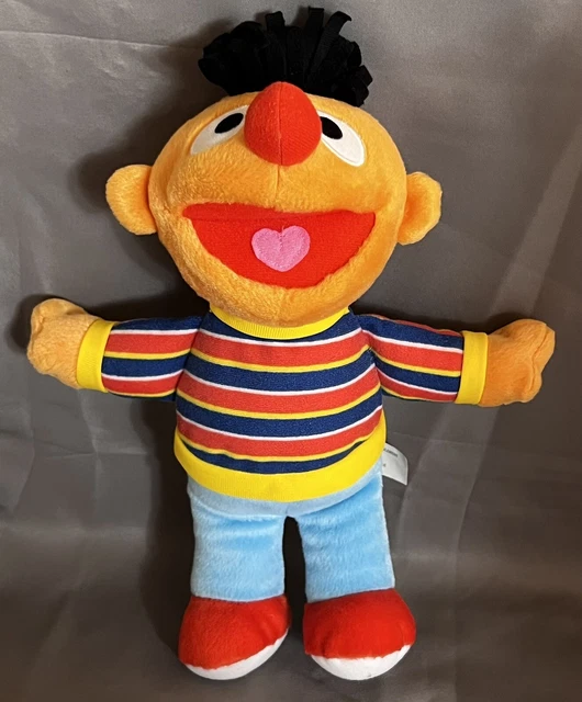 Sesame Street Ernie Plush Stuffed Toy 12” 2002 Mattel Fisher-Price/NWOT/RARE!