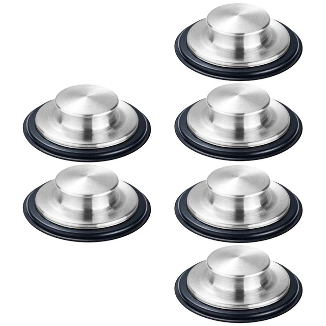 6 pcs Kitchen Sink Stopper Garbage Disposal Plugs Sink Waste Seal Rings