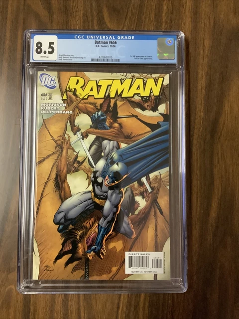 Batman Vol. 1 #656 - CGC 8.5 WP- 1st Full Appearance of Damian Wayne
