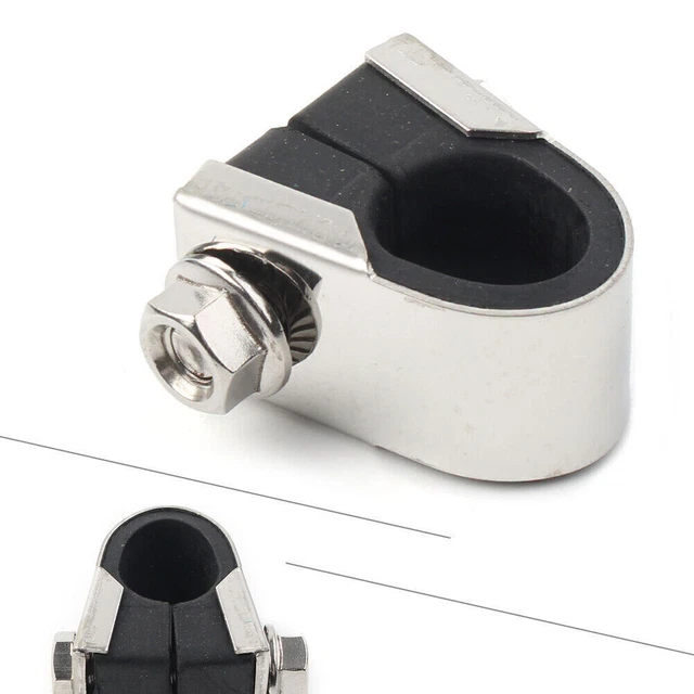 Motorcycle Speedo Clamp Gauge Rubber for 7/8" 1" Handlebar Mounting Bracket