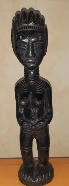 Antica Statua Baoule'  Blolo Bla o  moglie mistica Costa D'Avorio