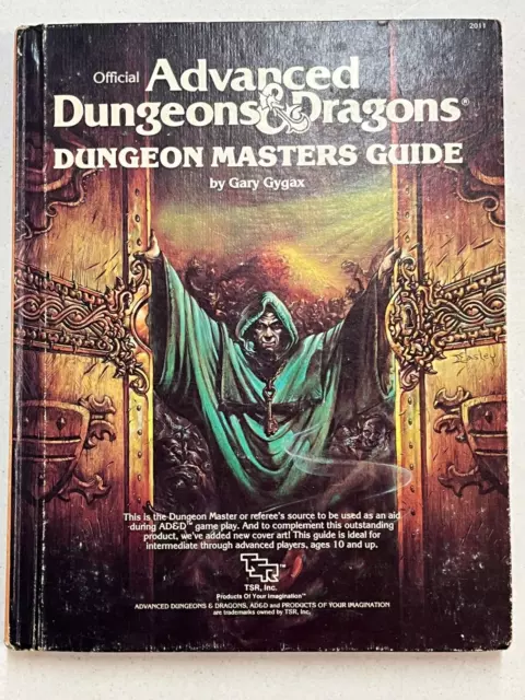 Dungeon Masters Guide - Advanced Dungeons & Dragons (1983) - TSR