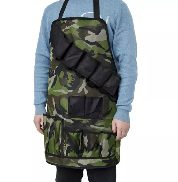 Tactical Outdoor Camping BBQ Chef Kitchen Apron For Barbeque Grilling Cooking