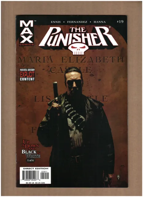 Punisher Max #19 Marvel Comics 2005 Garth Ennis NM- 9.2