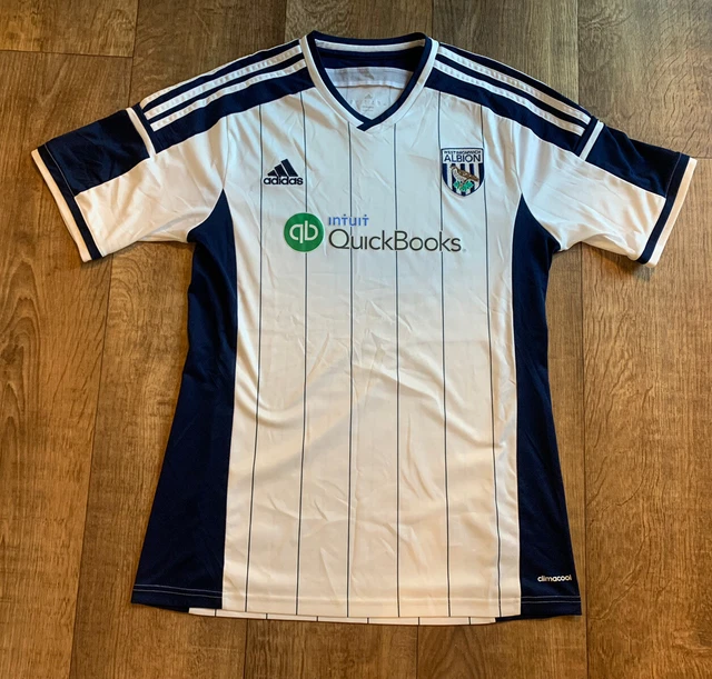 West Bromwich Albion 2014/2015 Home Football Shirt Mens Size Large Jersey Brom