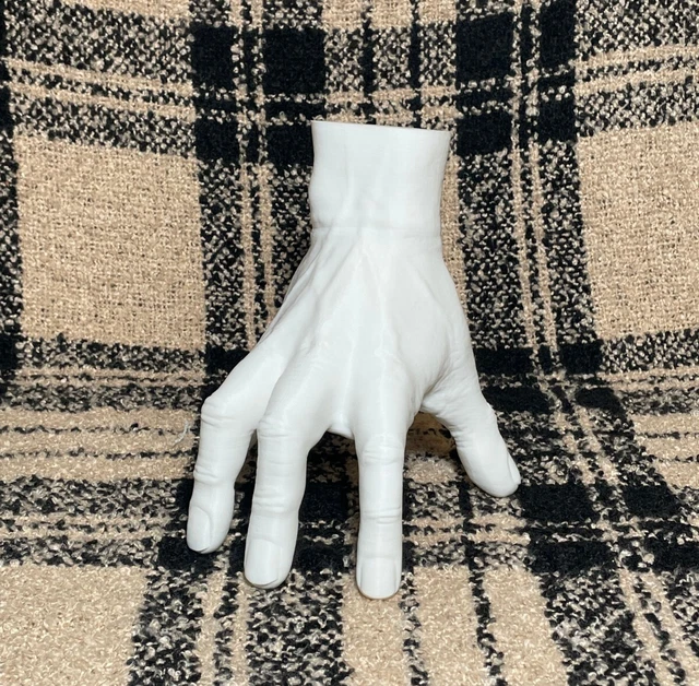 THING HAND Wednesday Addams 3D Printed Hand Replica Any Color 